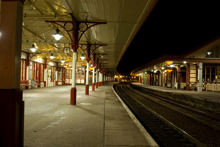 Station at Night